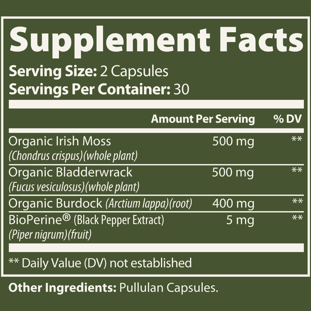 Organic Algae Formula